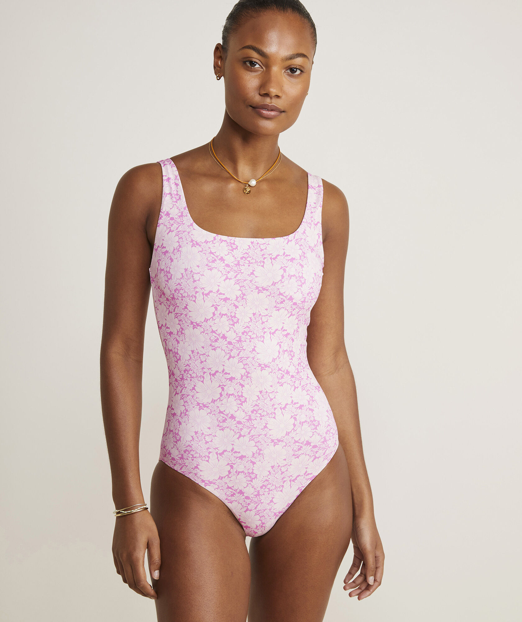 Scoop Neck One-Piece