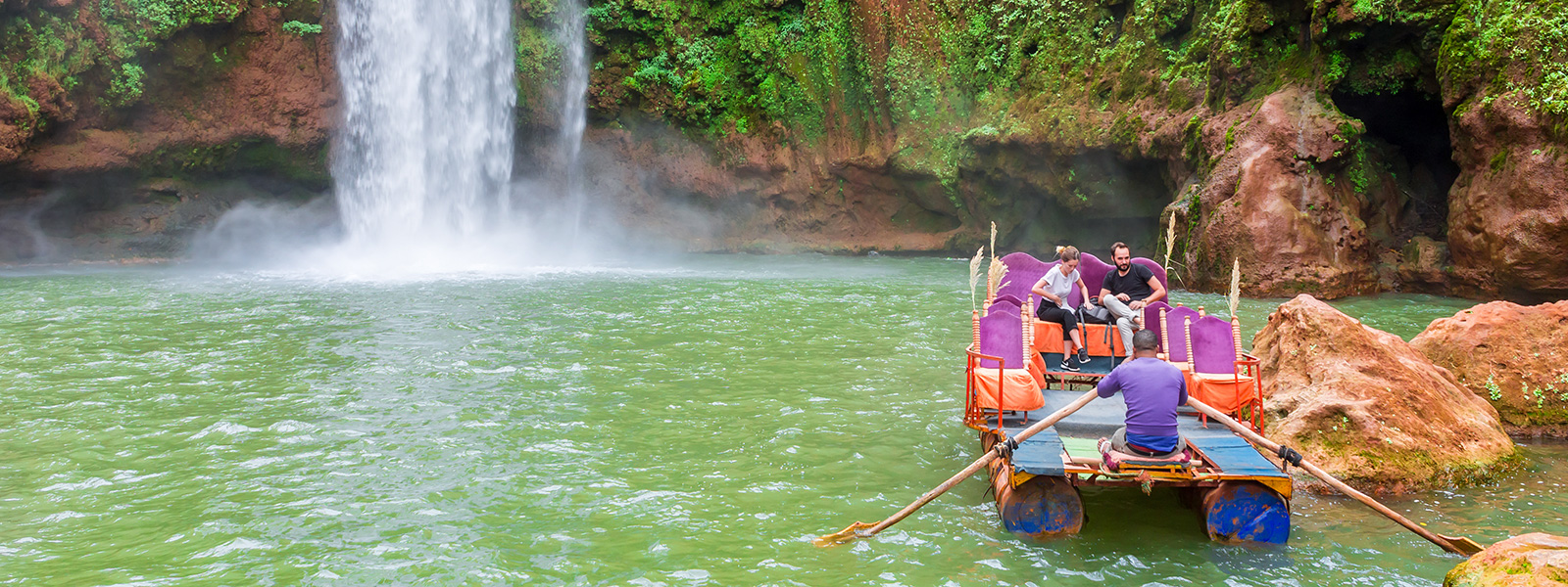 escape in beautifull landscape of Azilal nature and tourism in morocco