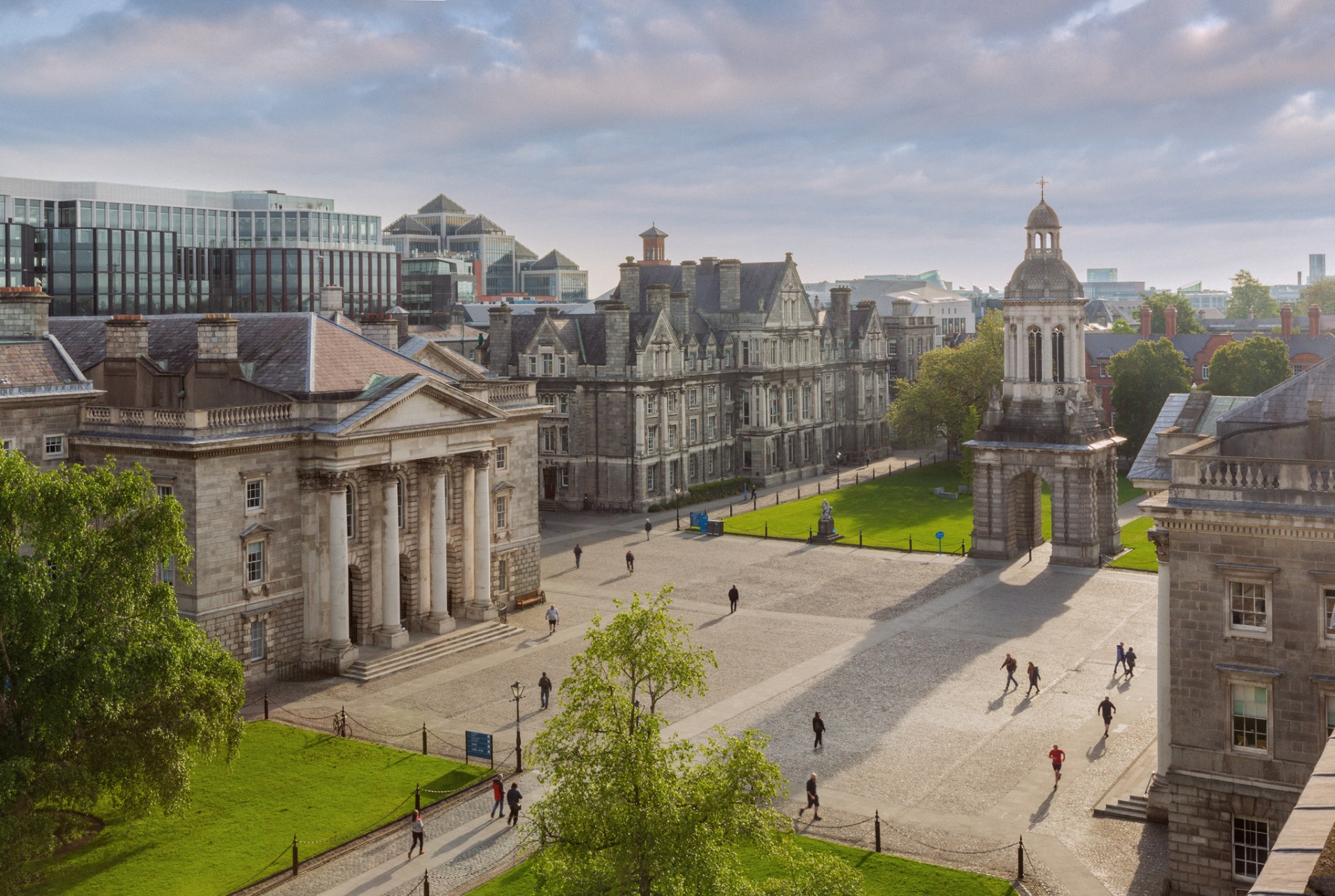 Front Square in Trinity College Dublin