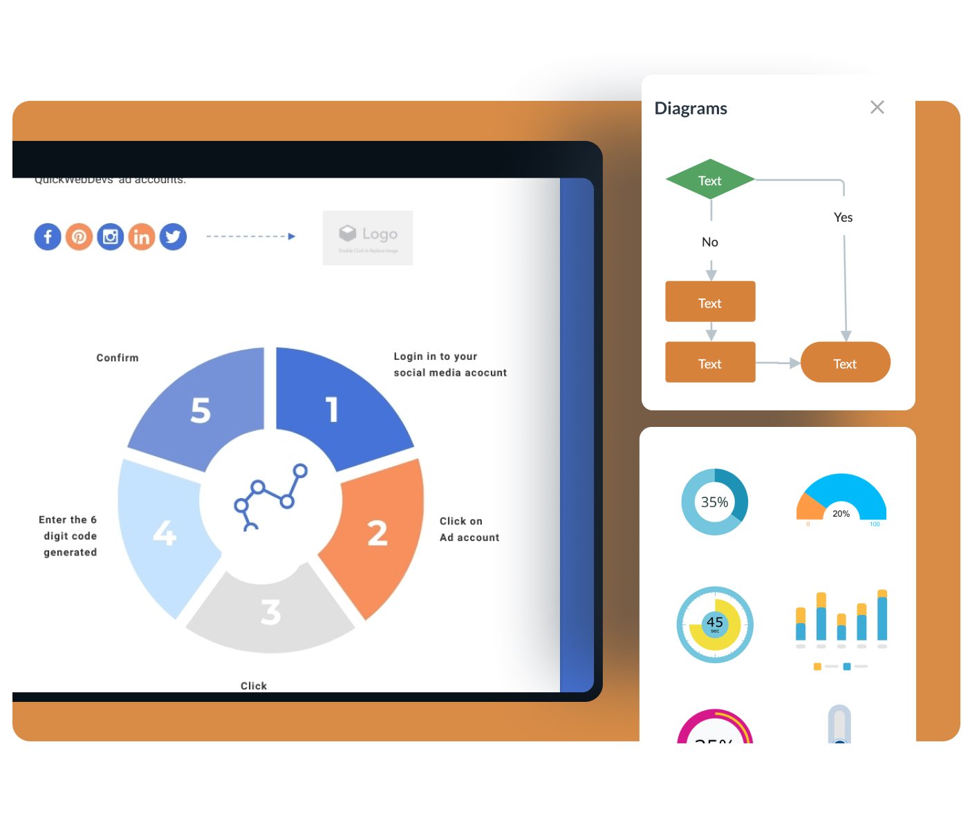 Foster employee relationships by creating easy-to-understand training materials that look amazing