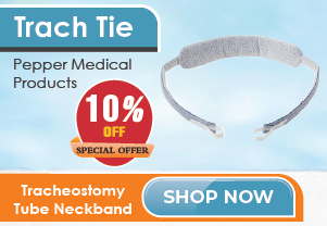 Trach Tie Neckband