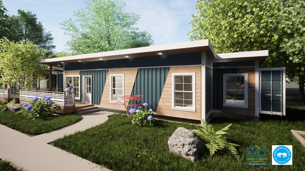 rendering of ADU tiny home