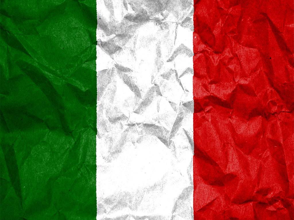 Flagge Italien 106 - Hintergrundbild