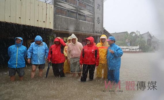 凱米颱風  雲林淹水救助比照中央加碼2萬元