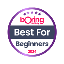 Winner of the Best for Beginners at the 2024 Boring Money Awards