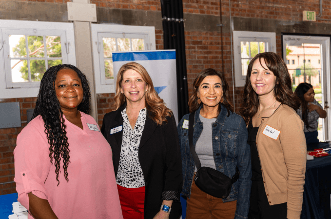 four women at MSF