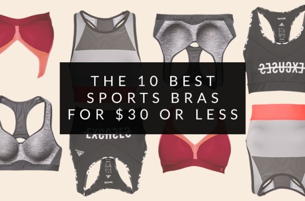 The 10 Best Sports Bras for $30 or Less