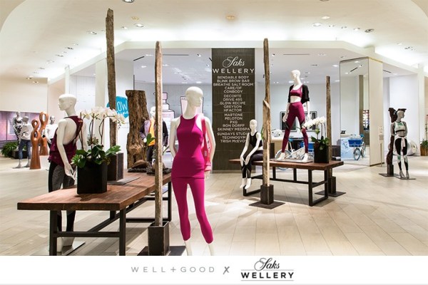 Go Behind the Scenes of Saks Wellery, Retail's New Game-Changing Wellness Experience