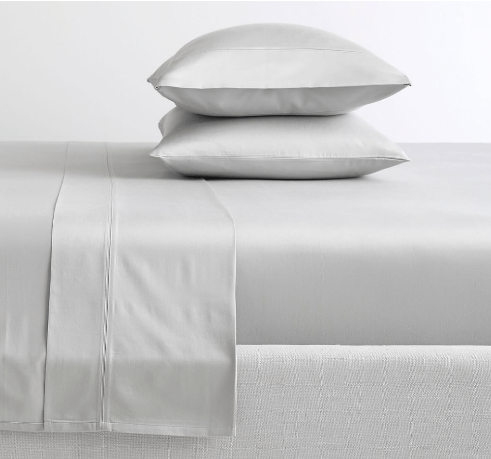 Pottery Barn Sateen Sheet Set