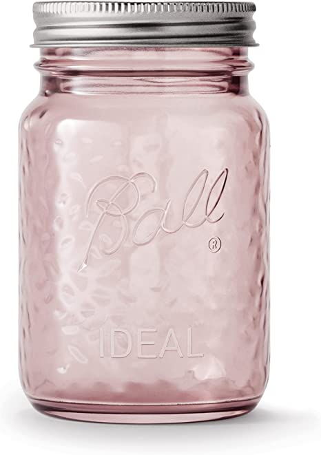 Ball Jar Rose Vintage Regular Mouth Quart Canning Jars