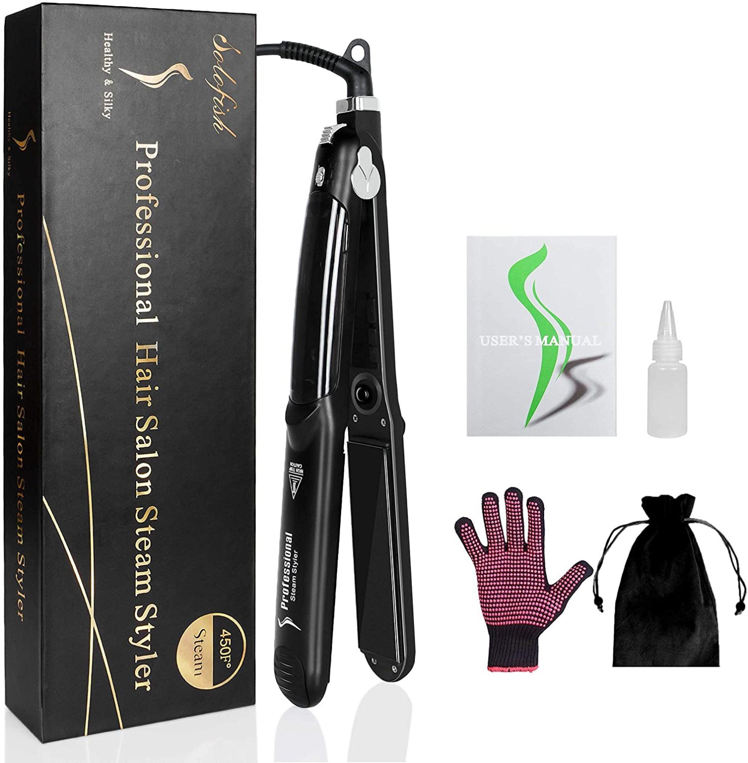 Solofish Steam Hair Straightener