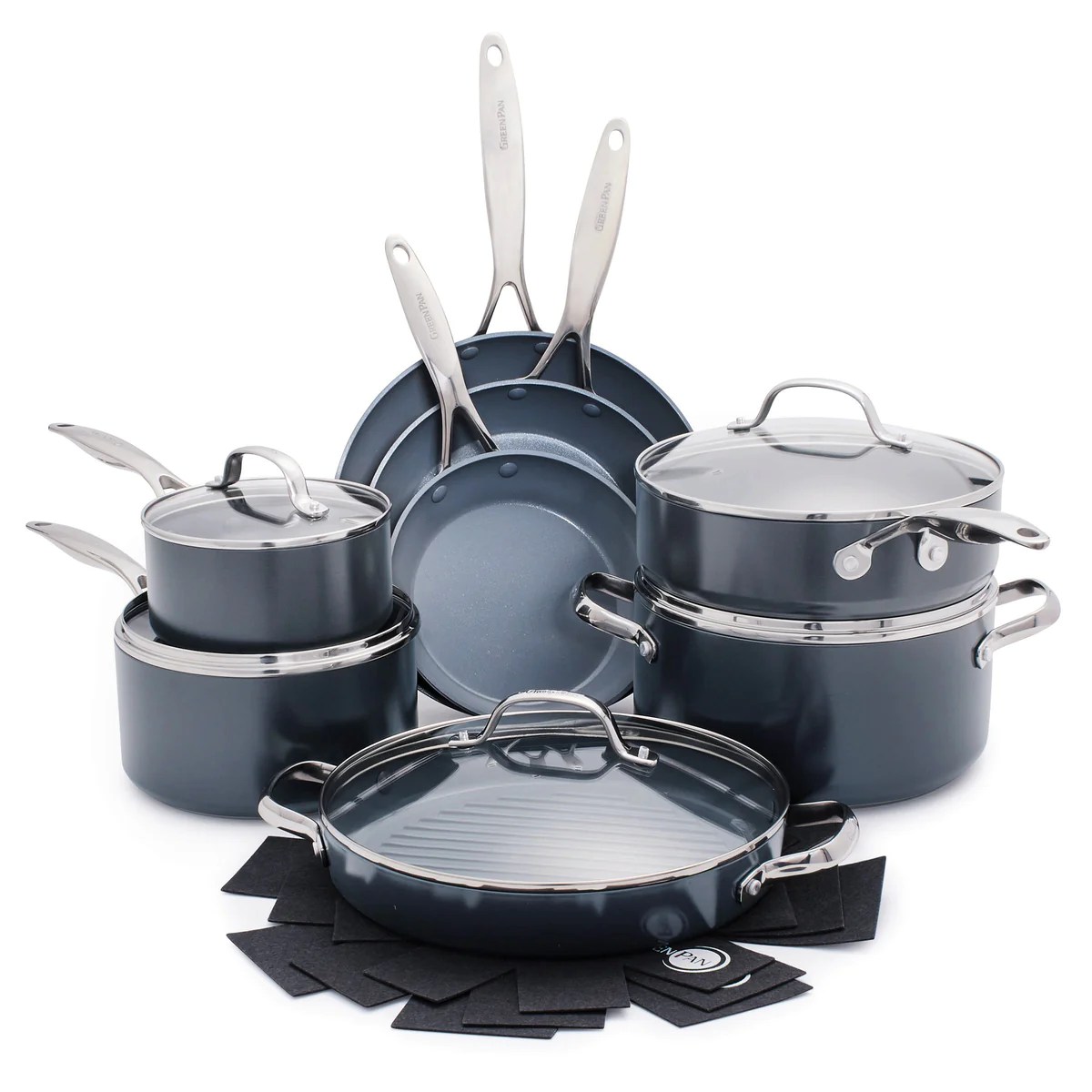 The Greenpan valencia pro 13-piece set, on sale for thanksgiving