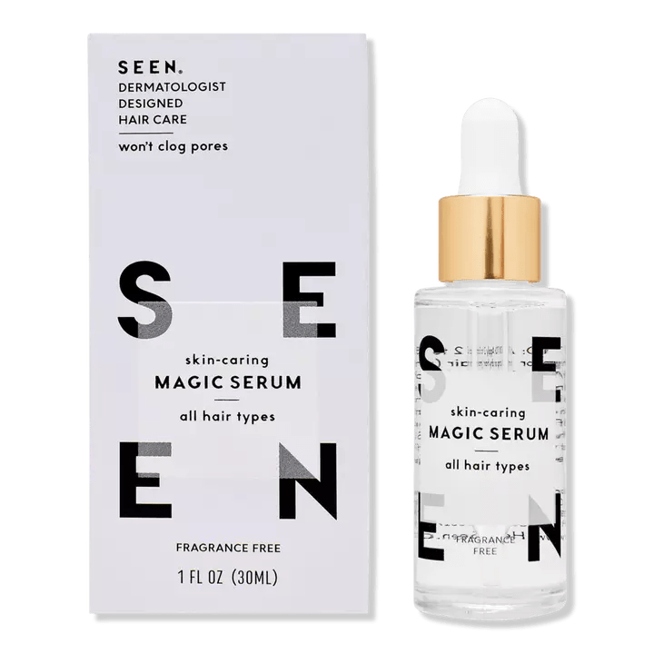 seen magic serum fragrance free, one of the best serums for dry hair