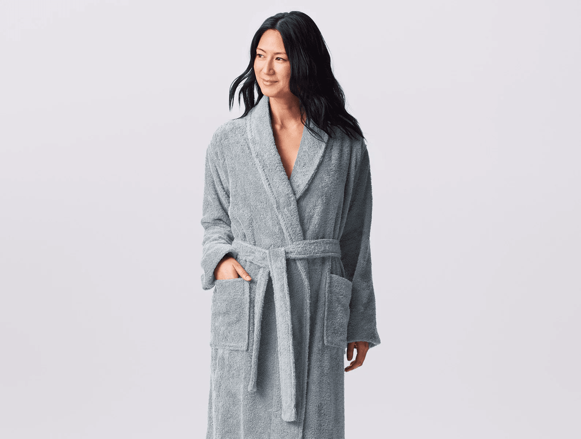 Coyuchi Unisex Cloud Loom Organic Robe