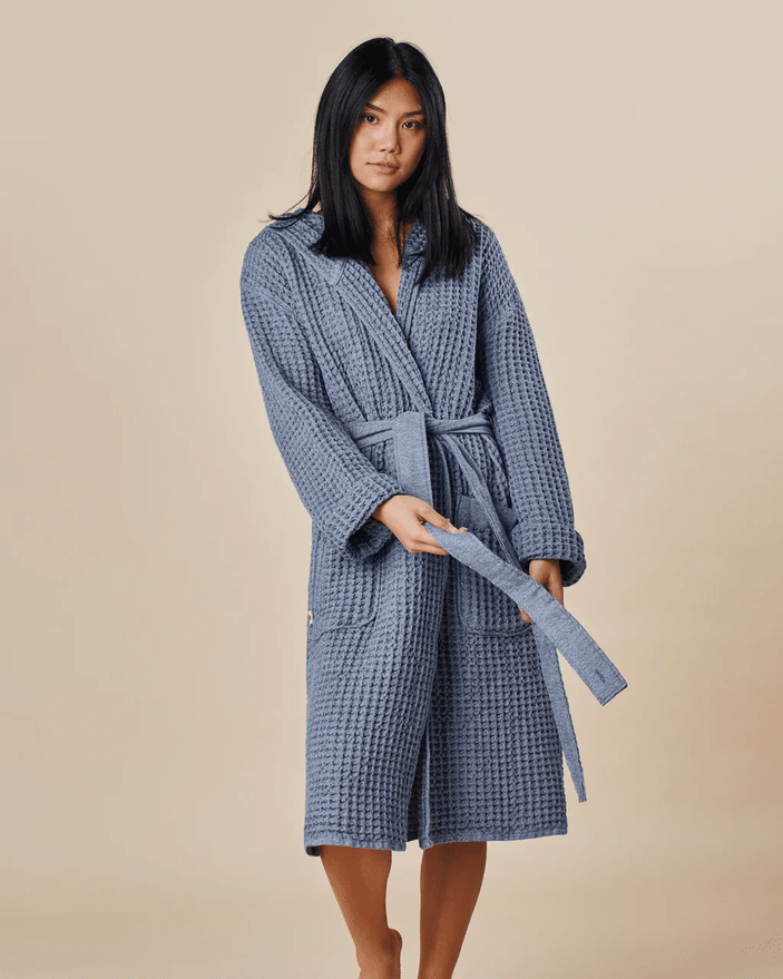 Onsen Waffle Bath Robe