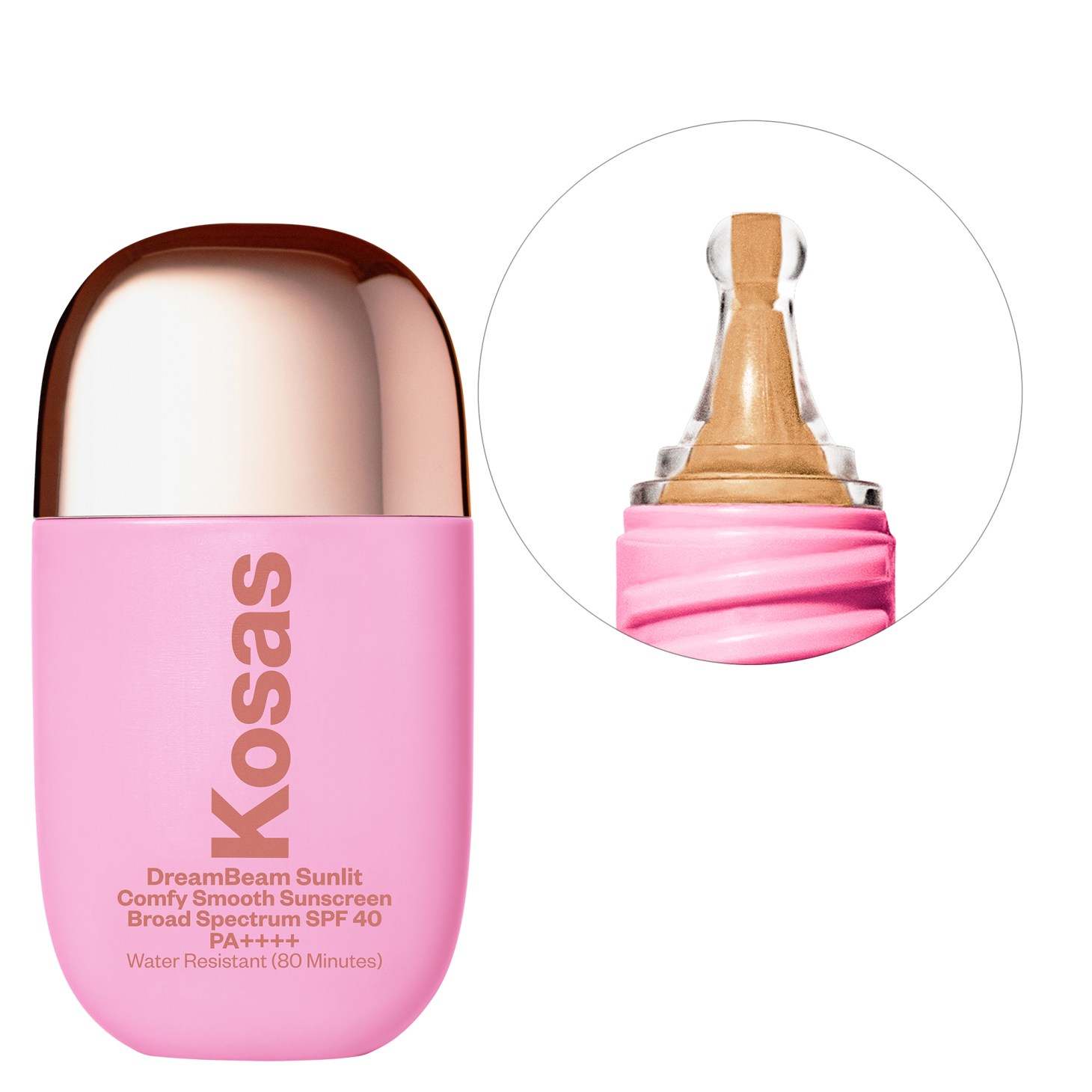 Kosas DreamBeam Silicone-Free Mineral Sunscreen SPF 40