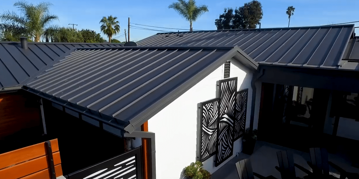 Standing Seam Metal Roof Modern