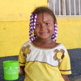 School feeding programme in the Garifuna region. Photo: © WFP/Hetze Tosta