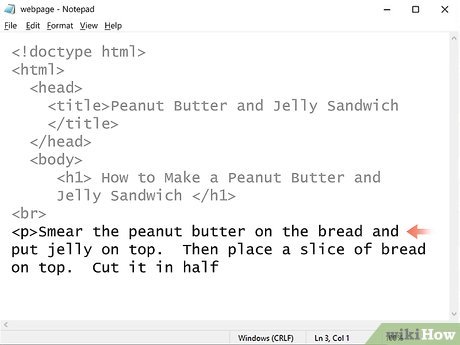 Step 6 Type your paragraph text.