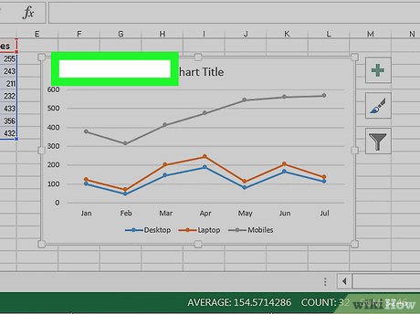 Step 2 Move your line graph.