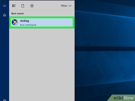 Step 2 Run the DXDIAG command.