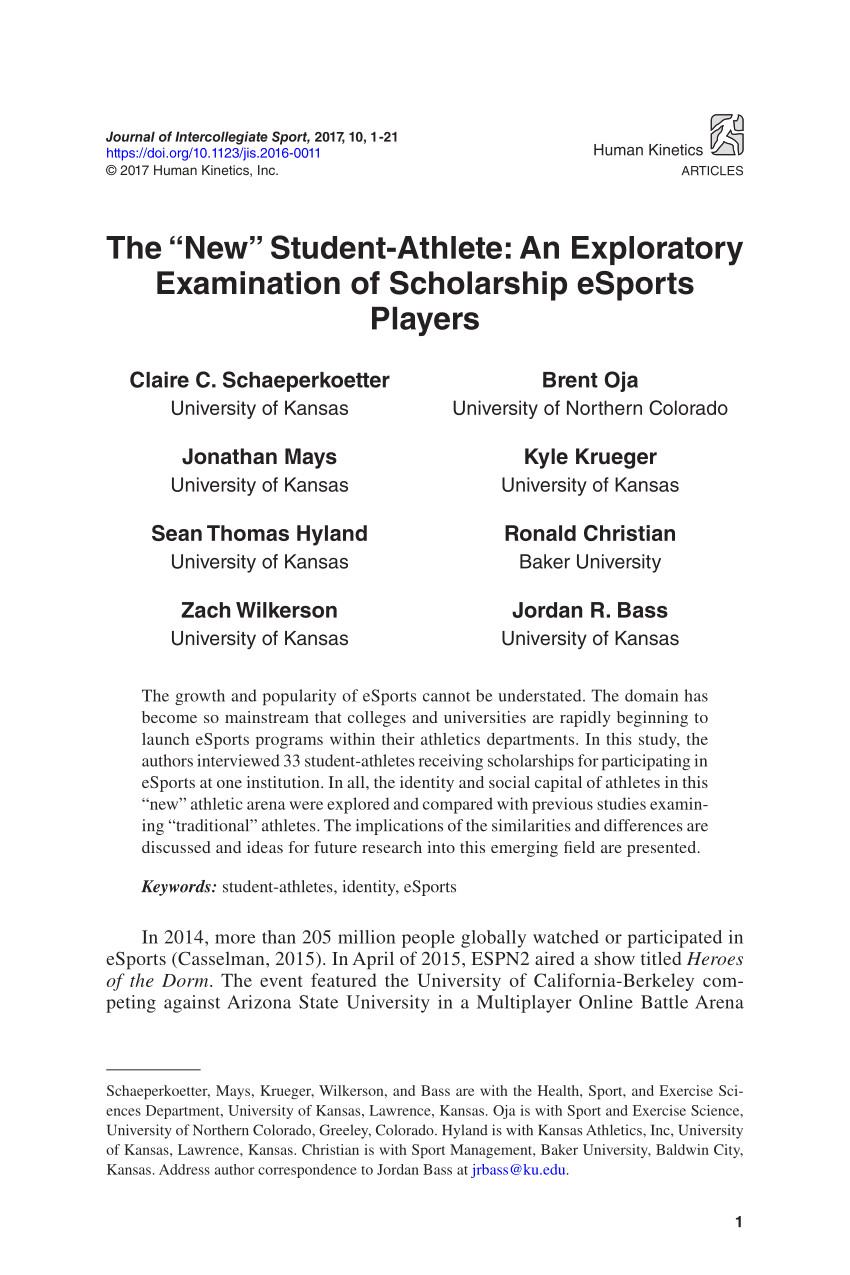 318383819 the new student athlete an exploratory examination of scholarship esports players