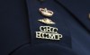 The RCMP logo is seen on the shoulder of a superintendent during a news conference on June 24, 2023 in St. John’s, Newfoundland. An RCMP news release says officers are searching for an armed man in Esgenoopetitj First Nation, N.B., also known as Burnt Church. THE CANADIAN PRESS/Adrian Wyld