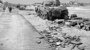 Abandoned Tank, Sword Beach