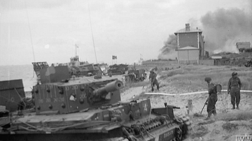 Abandoned Tank, Juno Beach