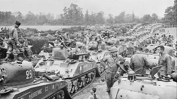 French Tank Units, Normandy