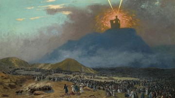 Moses on Mount Sinai