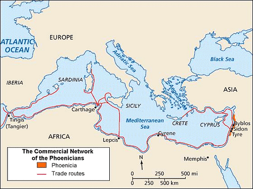 Phoenician Trade Network