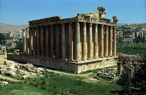 Temple of Baachus, Baalbek (by Jerzy Strzelecki, CC BY-SA)