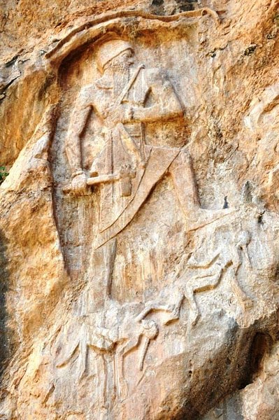 Naram-Sin Rock Relief, Sulaimaniya, Iraq