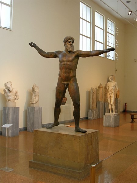 Zeus or Poseidon from Cape Artemisium