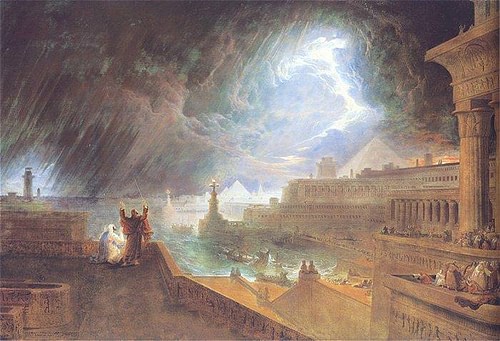 Moses & The Seventh Plague of Egypt