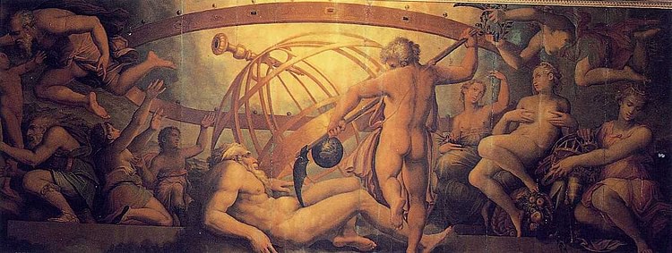 The Mutilation of Uranus by Saturn (Cronus)