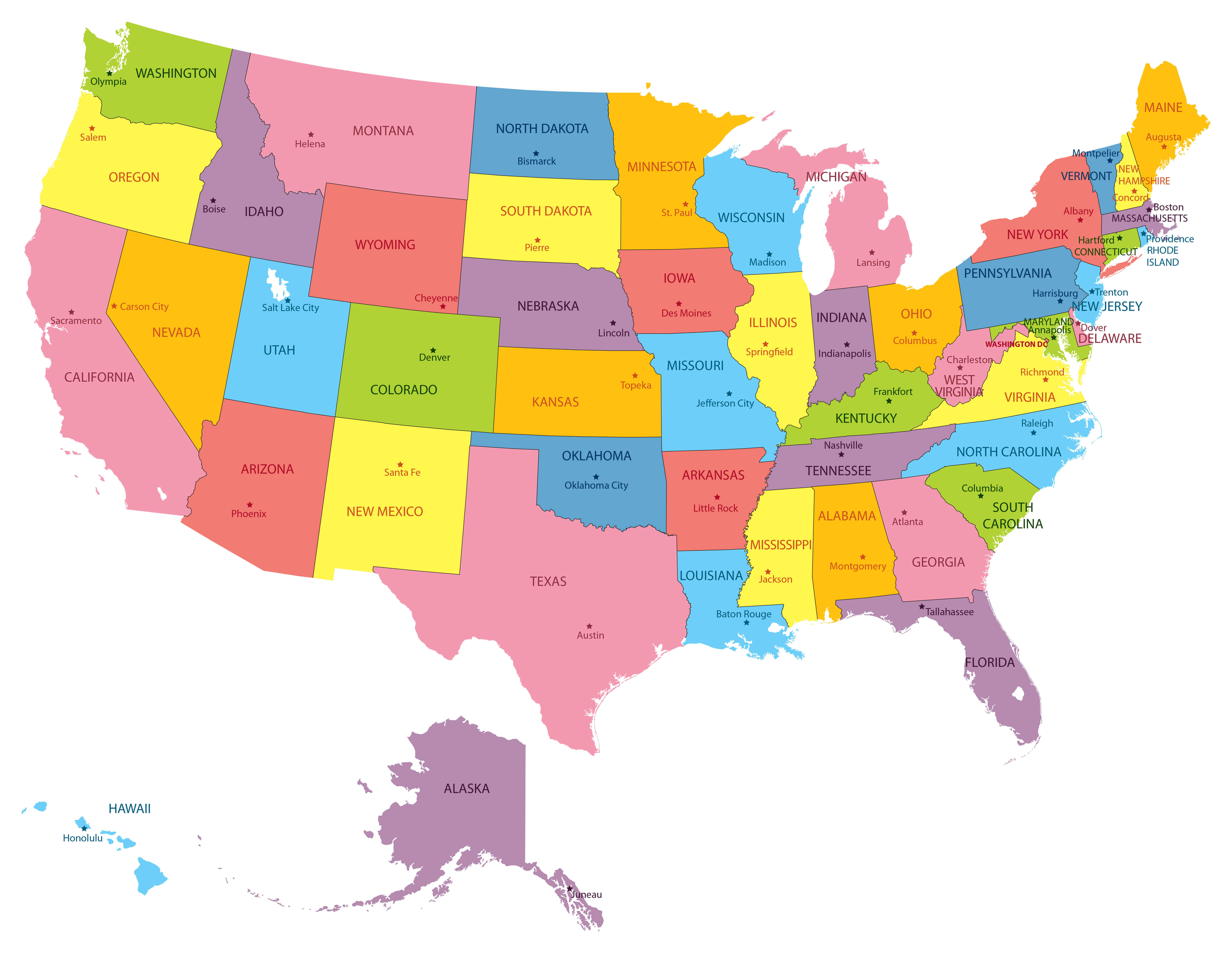 United States Map View