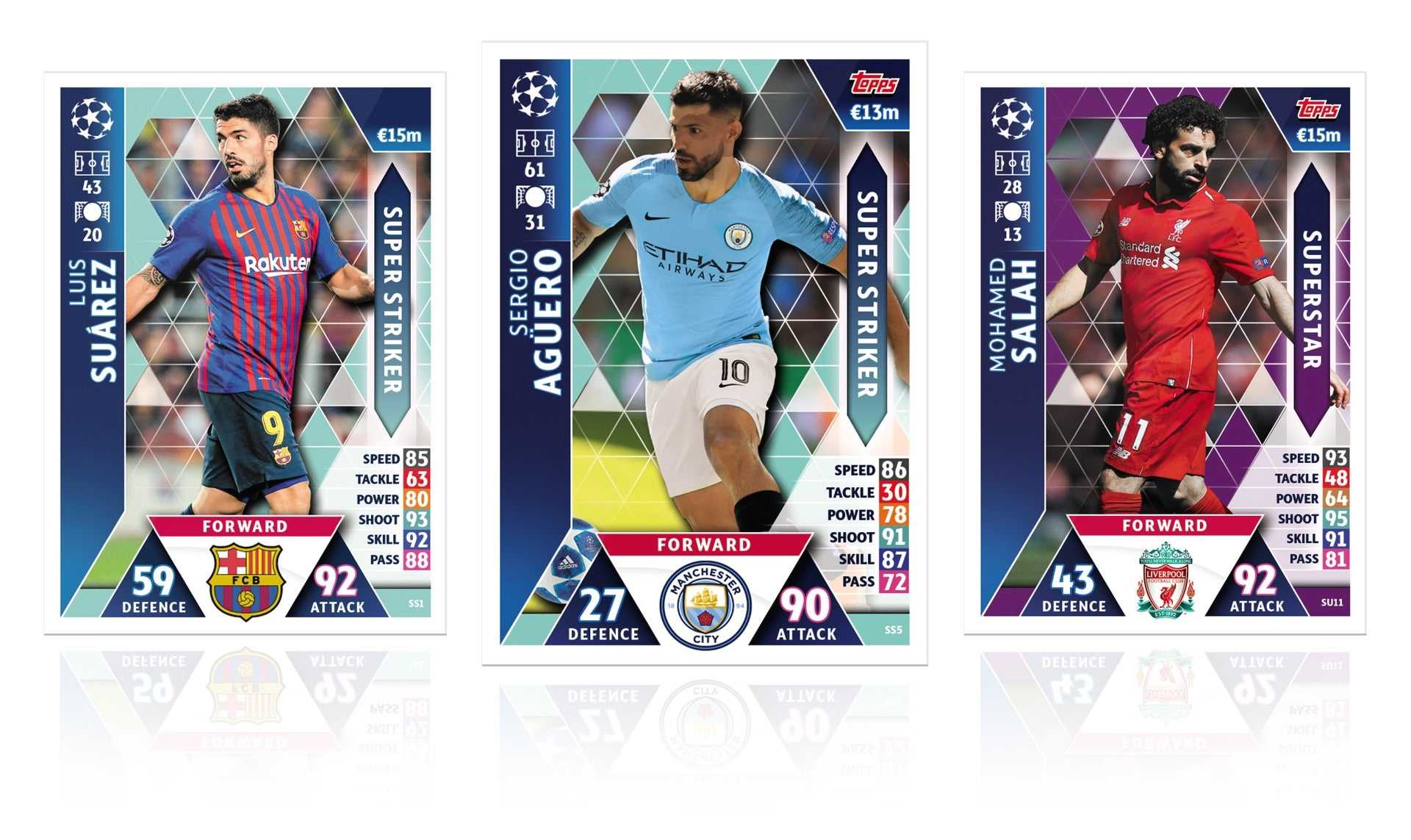 Match Attax In Soccer Trading Card Template