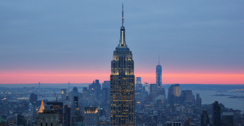 Skyline von New York.