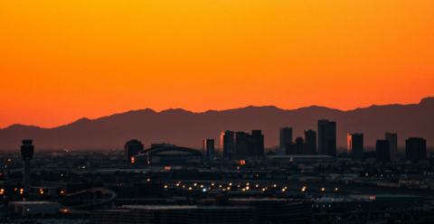 Skyline von Phoenix.