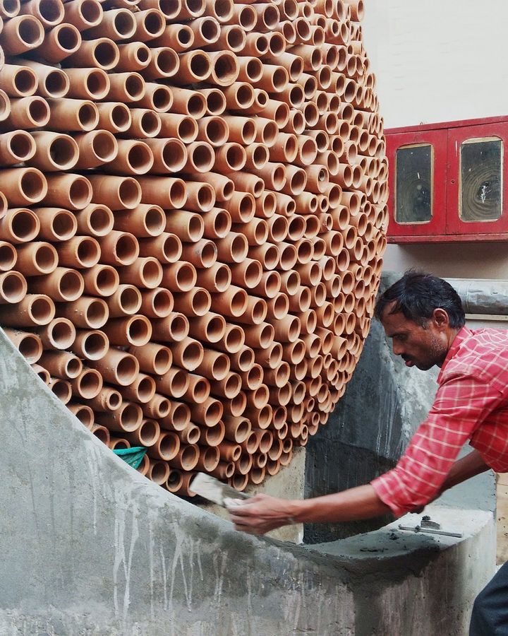 CoolAnt's "Beehive" design is based on the principles of evaporative cooling and natural ventilation (Credit: Ant Studio)