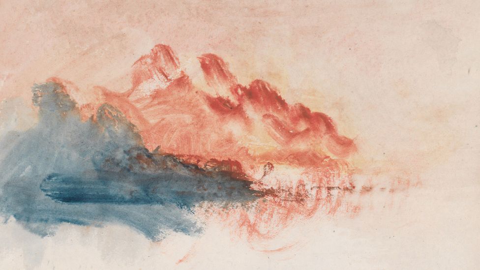 Turner depicted dreamy skyscapes and captured the grandeur of nature – and how volcanic eruptions reddened the skies (Credit: Getty Images)