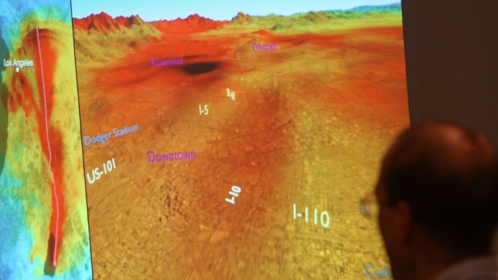 Scientists are trying to better understand how large earthquakes will propagate through the LA basin to assess where the risk of damage is greatest (Credit: Getty Images)