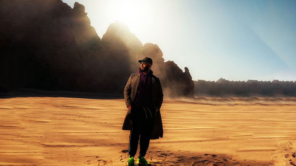 Swizz Beatz in AlUla (Credit: Raul Sosa Jr)