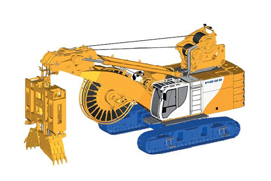 德国宝峨 GB 50 低净空 地下连续墙液压抓斗